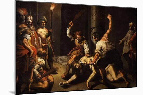 The Flagellation of Christ-Jeremie Le Pilleur-Mounted Giclee Print