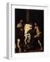 The Flagellation of Christ-Caravaggio-Framed Giclee Print