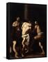 The Flagellation of Christ-Caravaggio-Framed Stretched Canvas