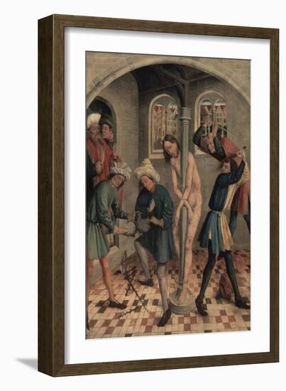 The Flagellation of Jesus-J. Kerbecke-Framed Giclee Print