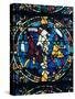 The Flagellation, Stained Glass, Chartres Cathedral, France, 1194-1260-null-Stretched Canvas