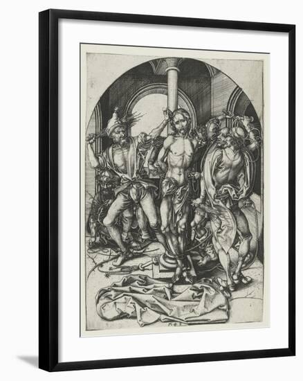 The Flagellation-Martin Schongauer-Framed Giclee Print