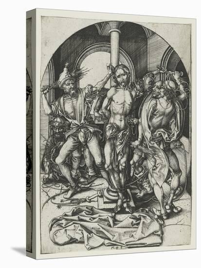 The Flagellation-Martin Schongauer-Stretched Canvas