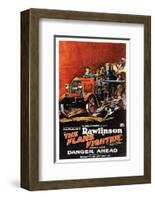 The Flame Fighter - 1925 II-null-Framed Giclee Print