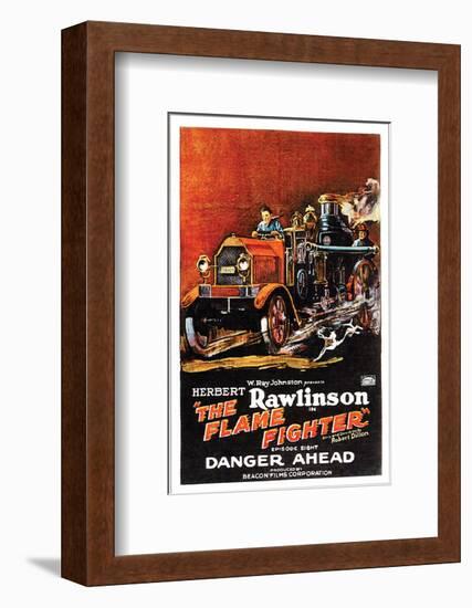 The Flame Fighter - 1925 II-null-Framed Giclee Print