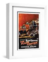 The Flame Fighter - 1925 II-null-Framed Giclee Print