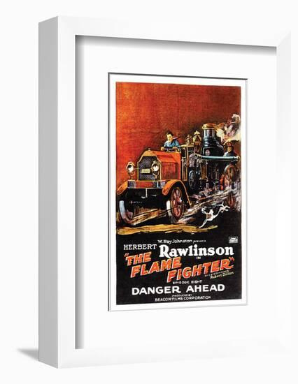 The Flame Fighter - 1925 II-null-Framed Giclee Print