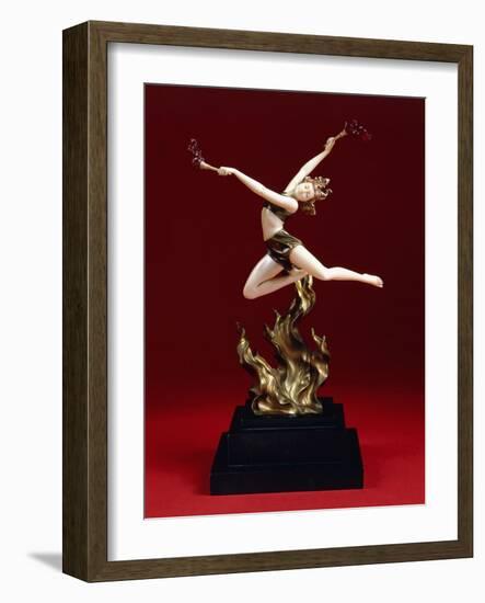 The Flame Leaper, Early 20th Century-Johann Philipp Ferdinand Preiss-Framed Giclee Print