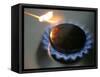 The Flame of a Gas Stove is Ignited in Bremen Germany-null-Framed Stretched Canvas