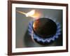 The Flame of a Gas Stove is Ignited in Bremen Germany-null-Framed Photographic Print