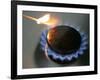 The Flame of a Gas Stove is Ignited in Bremen Germany-null-Framed Photographic Print