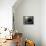 The Flame of a Gas Stove is Ignited in Bremen Germany-null-Mounted Photographic Print displayed on a wall