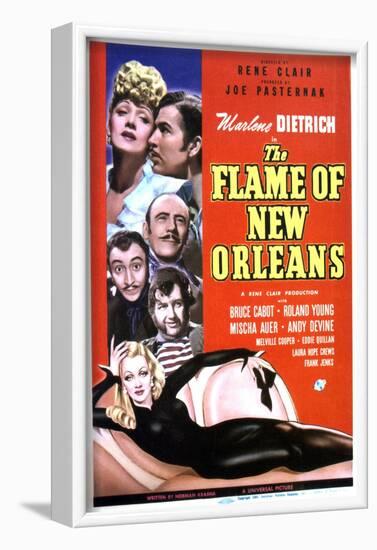 The Flame of New Orleans - Movie Poster Reproduction-null-Framed Photo