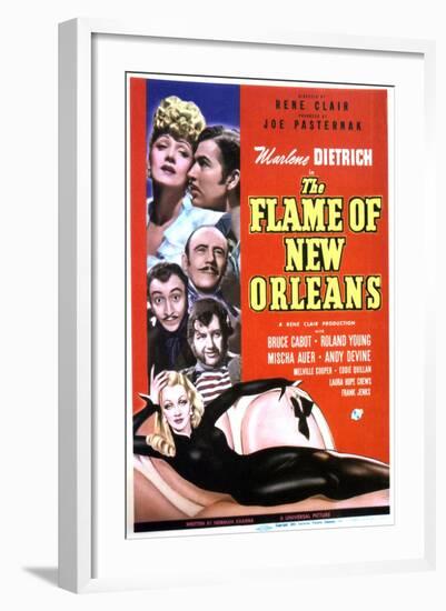 The Flame of New Orleans - Movie Poster Reproduction-null-Framed Photo