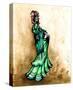 The Flamenco Dancer-David Lozeau-Stretched Canvas
