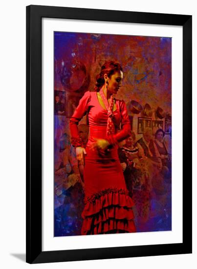 The Flamenco Dancer-Steven Boone-Framed Photographic Print