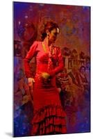 The Flamenco Dancer-Steven Boone-Mounted Photographic Print