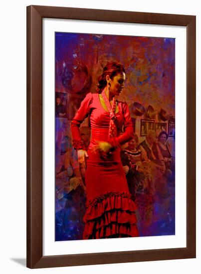 The Flamenco Dancer-Steven Boone-Framed Photographic Print