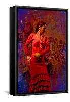 The Flamenco Dancer-Steven Boone-Framed Stretched Canvas