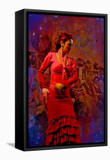 The Flamenco Dancer-Steven Boone-Framed Stretched Canvas