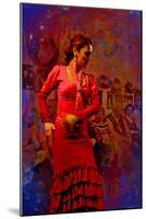 The Flamenco Dancer-Steven Boone-Mounted Photographic Print