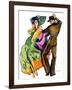 "The Flamenco,"February 1, 1930-McClelland Barclay-Framed Giclee Print