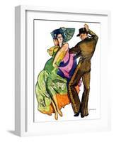 "The Flamenco,"February 1, 1930-McClelland Barclay-Framed Giclee Print