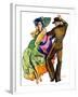 "The Flamenco,"February 1, 1930-McClelland Barclay-Framed Giclee Print