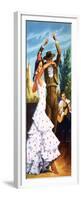 The Flamenco from Spain-Robert Brook-Framed Premium Giclee Print