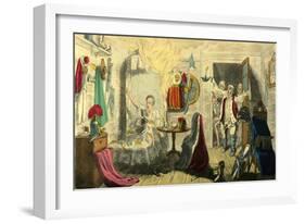 The Flaming Actor-Theodore Lane-Framed Giclee Print