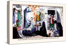 The Flaming Actor-Pierce Egan-Stretched Canvas