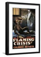 The Flaming Crisis - 1924-null-Framed Giclee Print