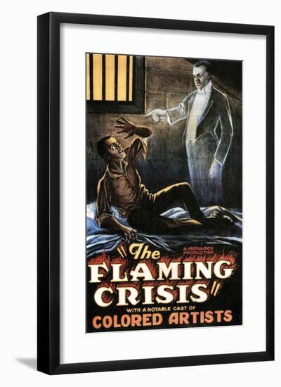 The Flaming Crisis - 1924-null-Framed Giclee Print