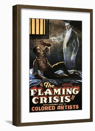 The Flaming Crisis - 1924-null-Framed Giclee Print