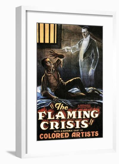 The Flaming Crisis - 1924-null-Framed Giclee Print