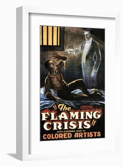 The Flaming Crisis - 1924-null-Framed Giclee Print