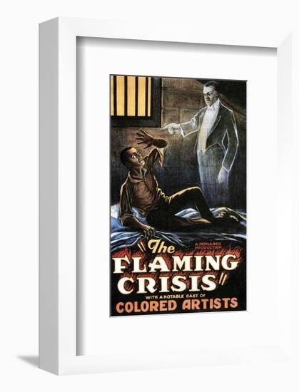 The Flaming Crisis - 1924-null-Framed Giclee Print