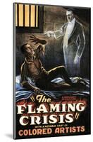 The Flaming Crisis - 1924-null-Mounted Giclee Print