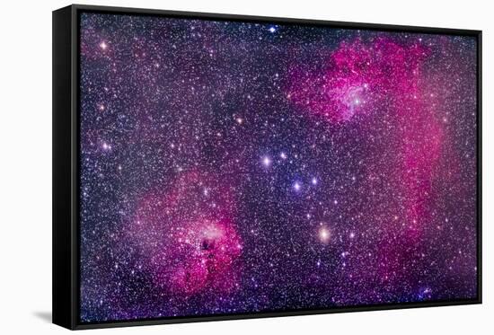 The Flaming Star Nebula in Auriga-Stocktrek Images-Framed Stretched Canvas