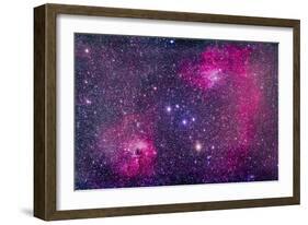 The Flaming Star Nebula in Auriga-Stocktrek Images-Framed Photographic Print