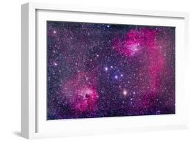 The Flaming Star Nebula in Auriga-Stocktrek Images-Framed Photographic Print