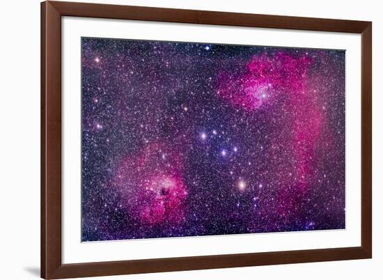 The Flaming Star Nebula in Auriga-Stocktrek Images-Framed Photographic Print