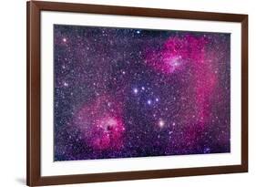 The Flaming Star Nebula in Auriga-Stocktrek Images-Framed Photographic Print