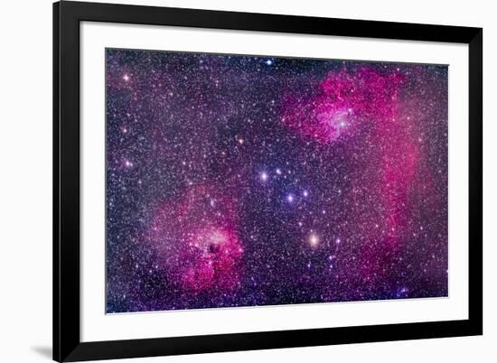 The Flaming Star Nebula in Auriga-Stocktrek Images-Framed Photographic Print