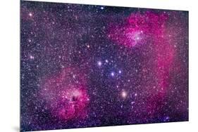 The Flaming Star Nebula in Auriga-Stocktrek Images-Mounted Photographic Print