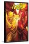 The Flash- Racing In Opposition-null-Framed Poster
