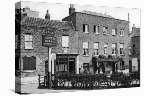 The Flask Ale House, Highgate Village, London, 1926-1927-McLeish-Stretched Canvas