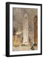 The Flat Iron Building, New York-Colin Campbell Cooper-Framed Giclee Print