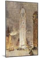 The Flat Iron Building, New York-Colin Campbell Cooper-Mounted Giclee Print