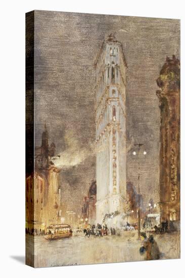 The Flat Iron Building, New York-Colin Campbell Cooper-Stretched Canvas